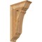 Ekena Millwork Legacy Traditional Rough Sawn Bracket, Western Red Cedar, 6"W x 18"D x 30"H BKT06X18X30LEC01RWR - alternate 1